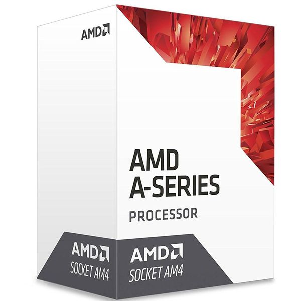 Processador AMD A6 9500 Bristol Ridge, Dual-Core, Cache 1MB, 3.5GHz (3.8GHz Max Turbo), AM4 - AD9500AGABBOX
