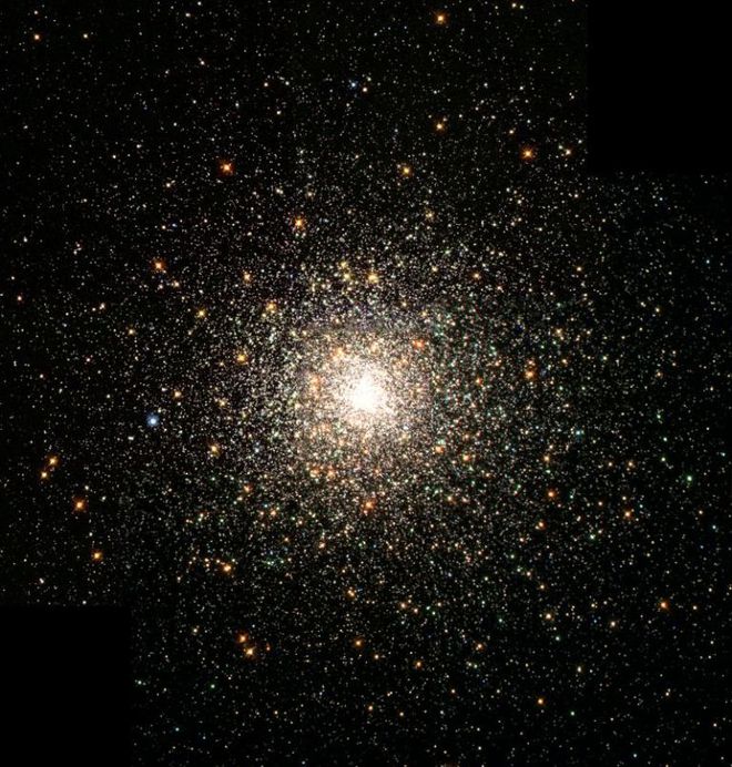 O aglomerado estelar globular M80, com estrelas de baixa metalicidade (Imagem: Reprodução/NASA, The Hubble Heritage Team, STScI, AURA)
