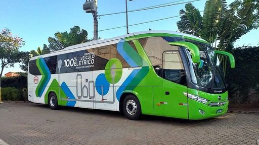 Paraná agora tem ônibus elétrico para 44 passageiros em trecho regional
