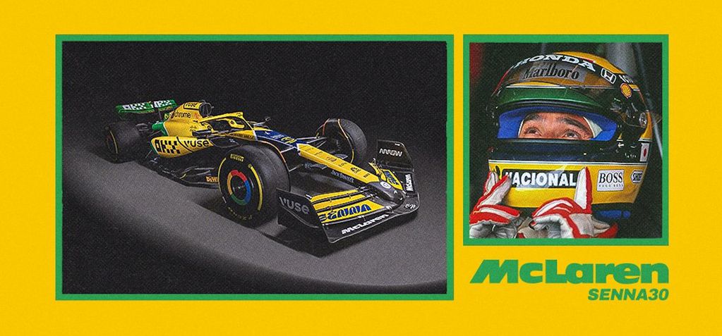 McLaren — Homenagem a Ayrton Senna