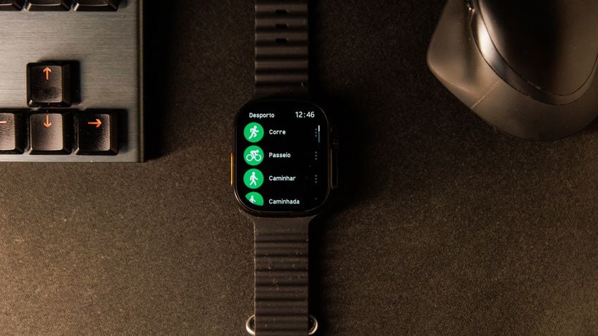 Khostar S8 Ultra (Clone do Apple Watch Ultra)