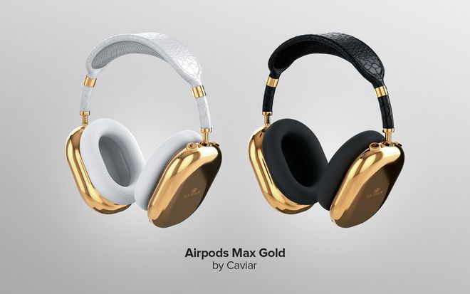 Ostentação demais: empresa lança AirPods Max de ouro e preço é de cair o queixo