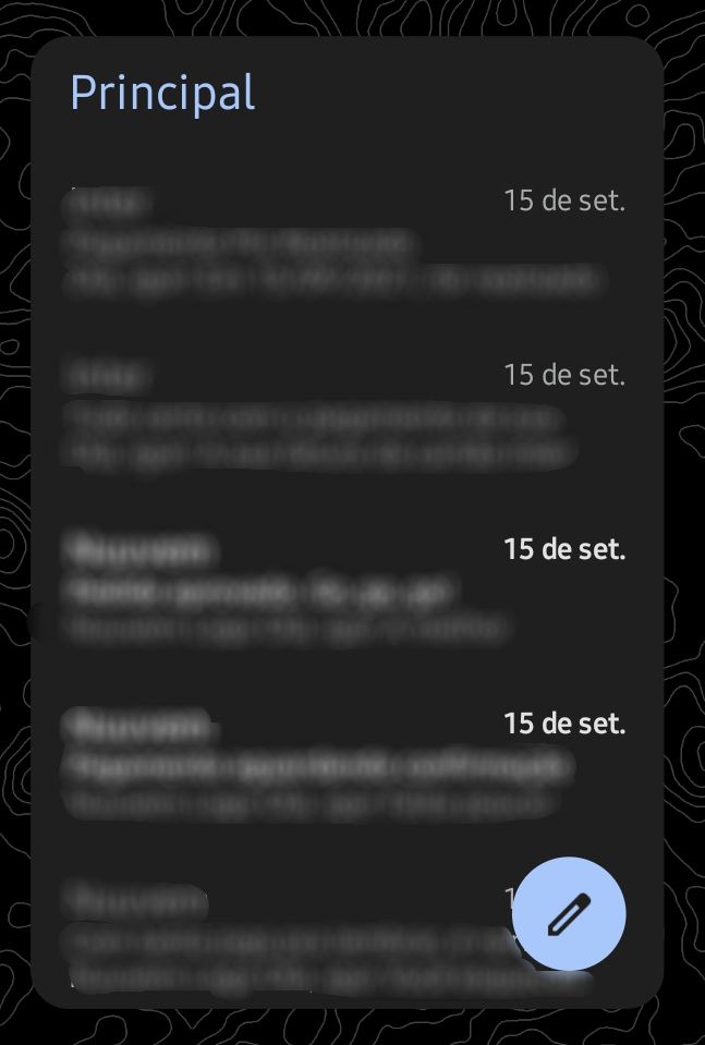 Atualização do Gmail também leva às versões antigas do Android um novo widget (Imagem: Igor Almenara/Canaltech)