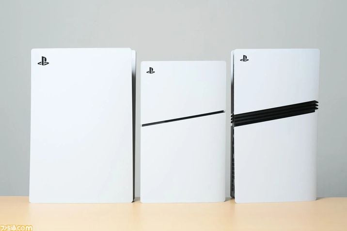 PS5 Pro vs PS5 tamanho