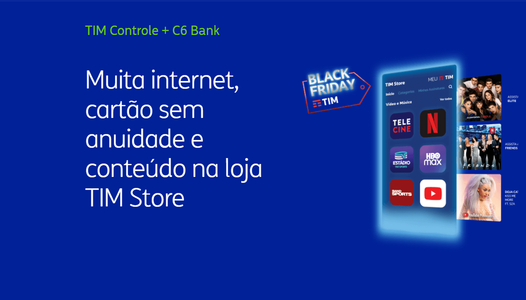 TIM Controle Smart a partir de R$ 49,99