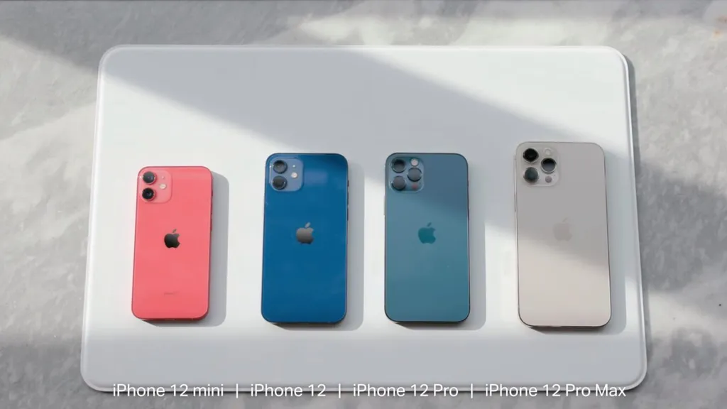 Com chegada do iPhone 12, Apple leva conectividade 5G aos seus smartphones e introduz quatro modelos em três tamanhos de tela (Imagem: Reprodução/Apple)