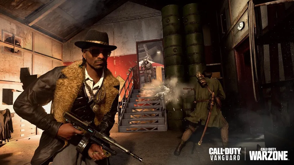 Snoop Dogg em Call of Duty: Warzone e Vanguard. (Imagem: Divulgação/Activision)