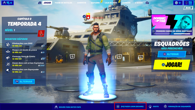 É possível jogar Fortnite com tela dividida no Capítulo 3? - Dot Esports  Brasil