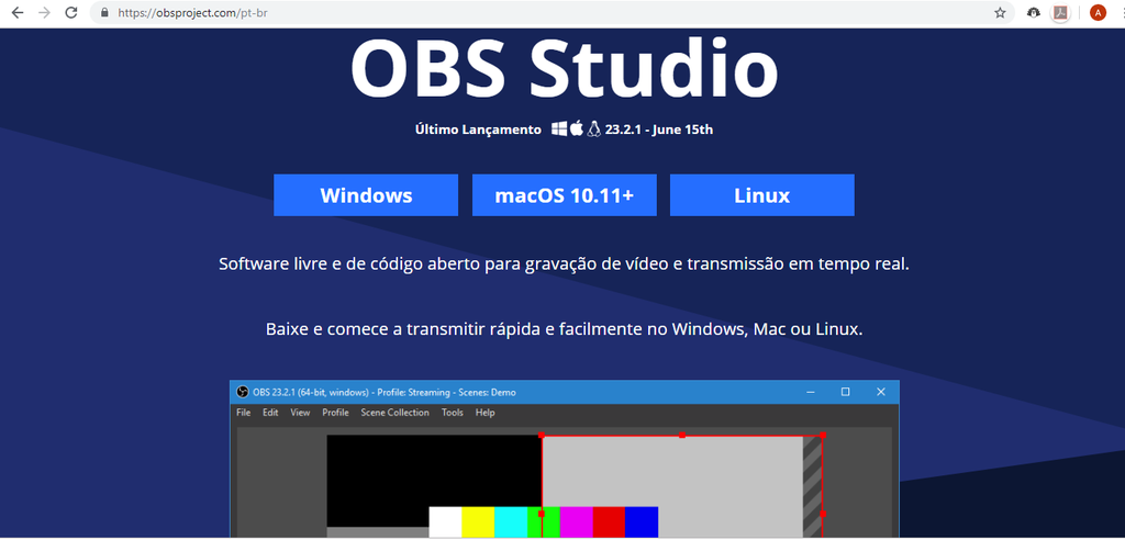 OBS (Captura de tela: Ariane Velasco)