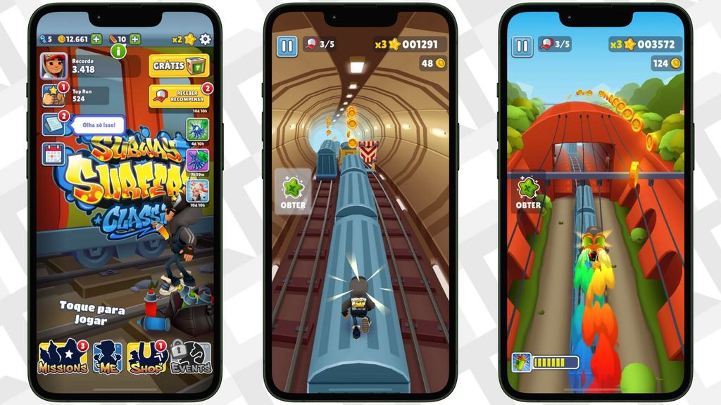 Captura de tela jogo subway surfers jogas offline