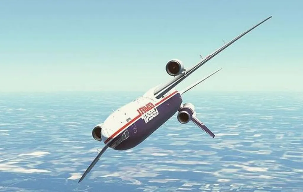 McDonnell Douglas DC-10-30F,da Federal Express, virou ao contrário para escapar de sequestro (Imagem: Reprodução/Quora)