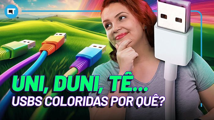 USBs coloridas: tem alguma diferença?