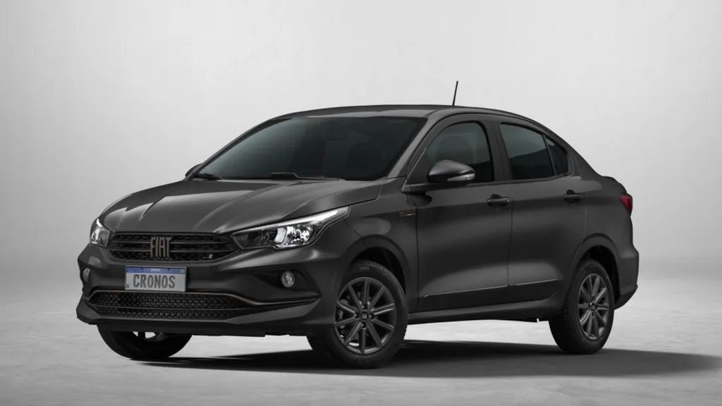 Fiat Cronos tem um modelo de 2021 na lista de excelentes opções para comprar abaixo de R$ 80 mil (Imagem: Divulgação/Stellantis)