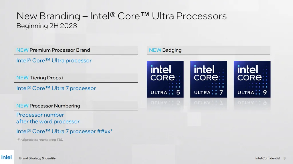 A nova série Intel Core Ultra vai abrigar os processadores mais poderosos da Intel, contando com as tecnologias mais avançadas (Imagem: Divulgação/Intel)