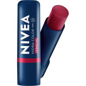NIVEA Hidratante Labial Hidra Color Vermelho FPS 30 4,8g | REC R$ 15,21