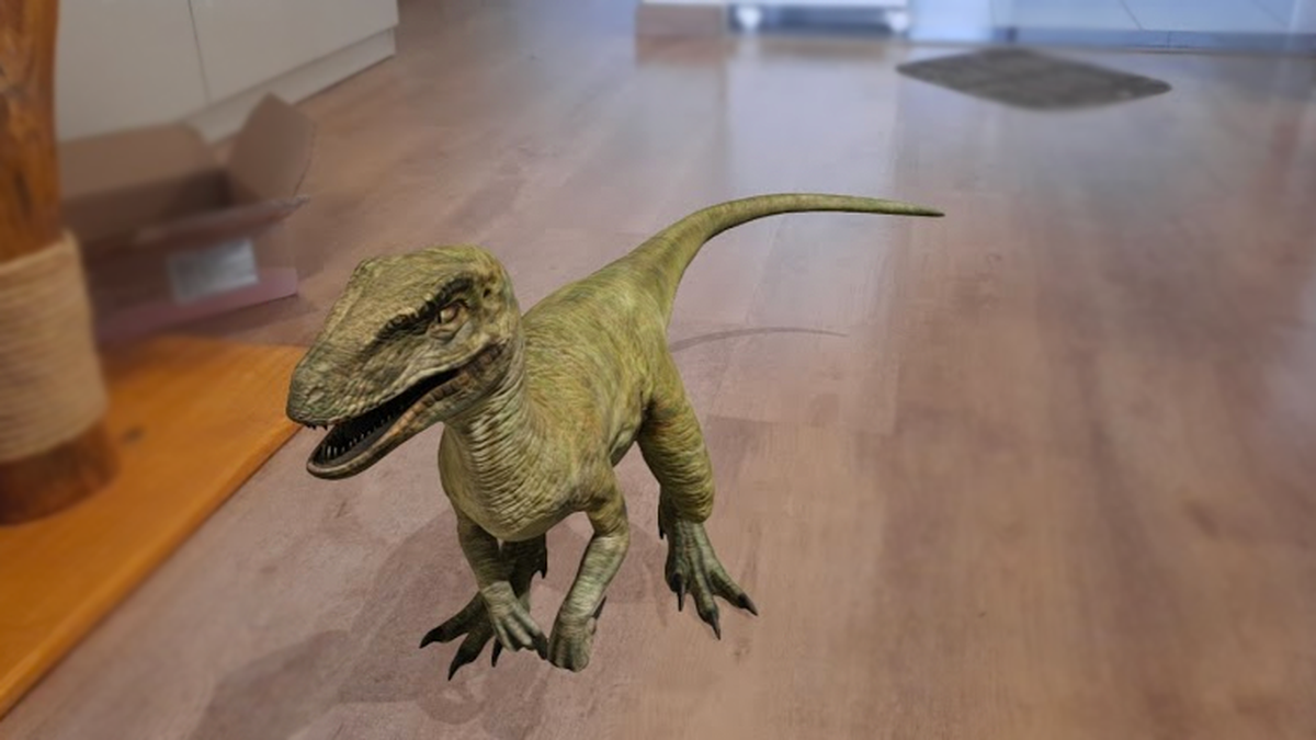 Como colocar dinossauros em 3D na sua casa com a realidade aumentada do  Google - Canaltech