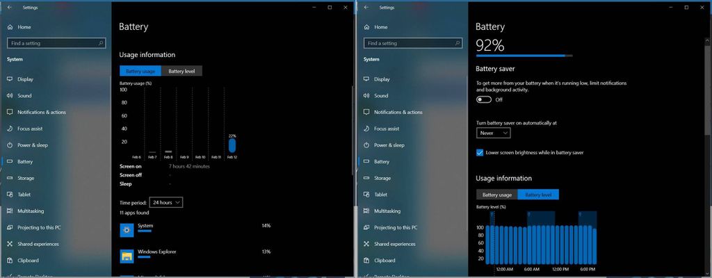 Windows 10 deve ganhar novas opções de gerenciamento de bateria