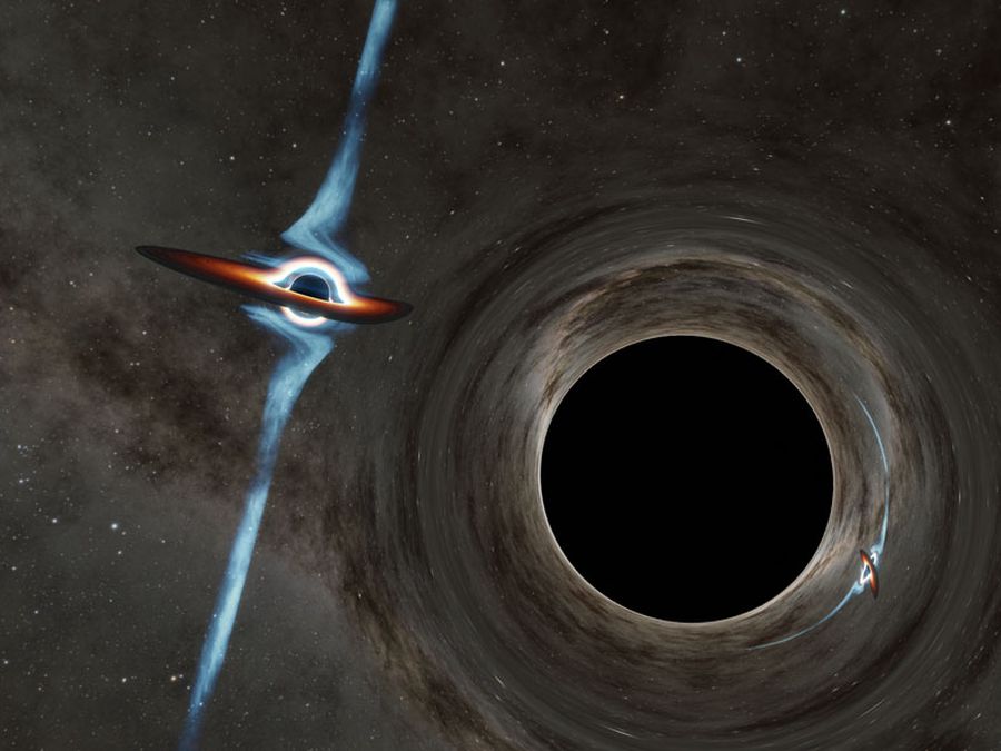 Estes buracos negros supermassivos vão se chocar num futuro