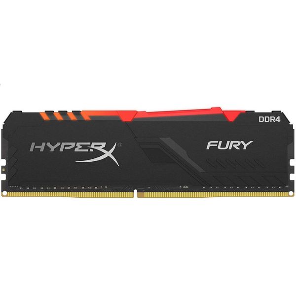 Memória HyperX Fury RGB, 16GB, 2666MHz, DDR4, CL16, Preto - HX426C16FB3A/16 [BOLETO]