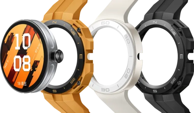Huawei Watch GT Cyber é comercializado com grande variedade de molduras (Imagem: Divulgação/Huawei)
