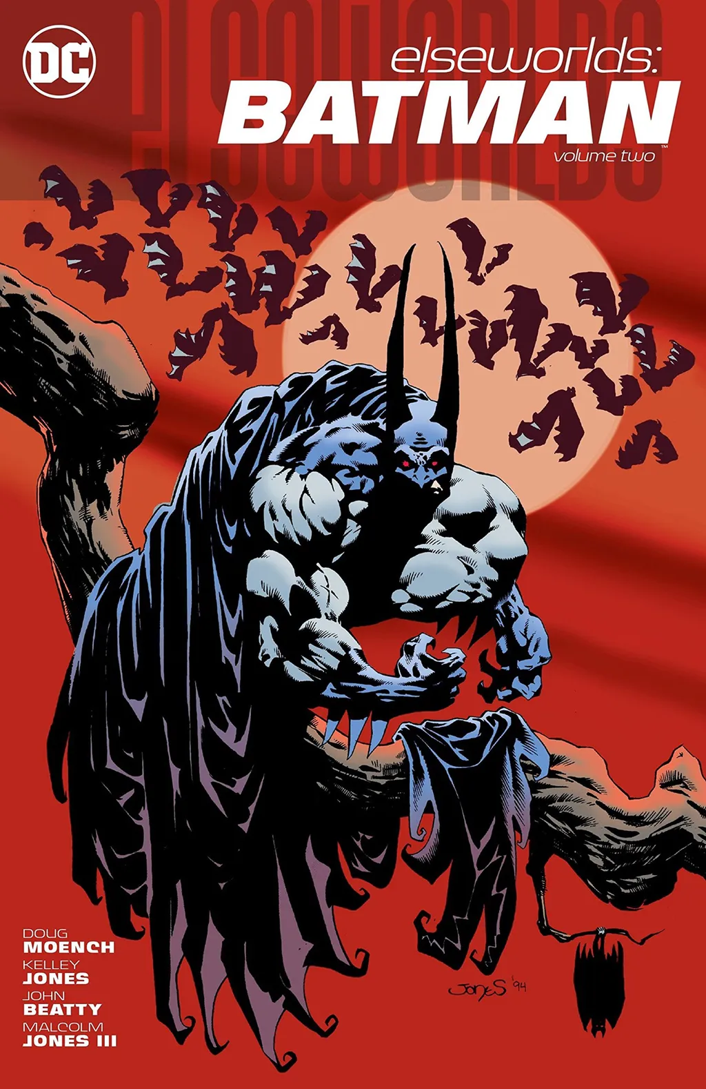 O Batman vampiro de Chuva Rubra fez tanto sucesso que voltou mais vezes em outras tramas (Imagem: Reprodução/DC Comics)