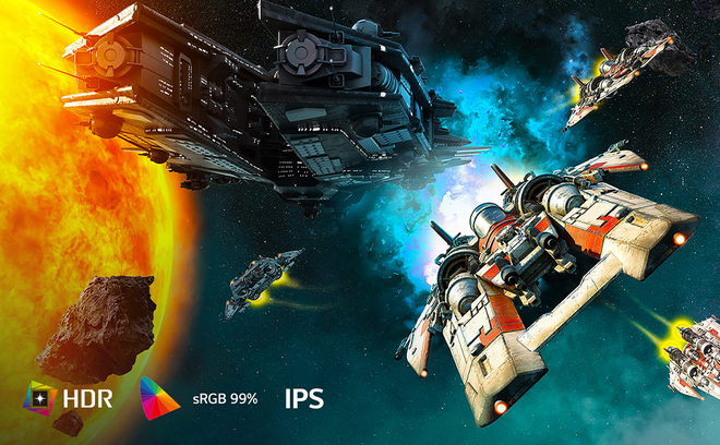 O Monitor LG UltraGear 24G411A-B é uma ótima pedida para quem quer entrar no mundo dos 144Hz e jogador games com imagem lisinha em 1080p (Imagem: LG/Divulgação)