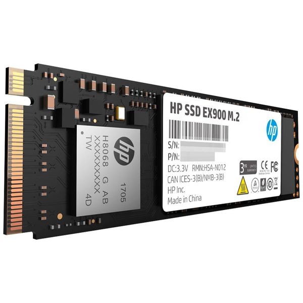 SSD HP EX900, 1TB, M.2, PCIe NVMe, Leituras: 2150Mb/s e Gravações: 1815Mb/s [BOLETO]