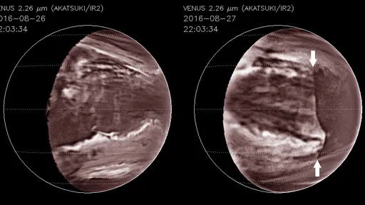 Astrônomos descobrem nuvens gigantes "escondidas" em Vênus há 35 anos