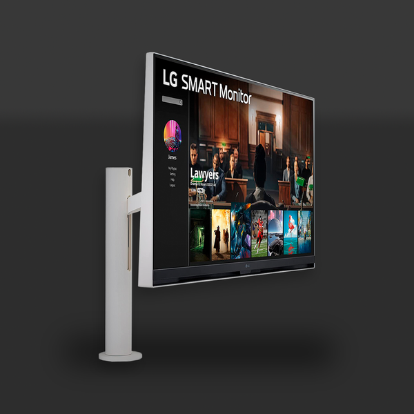 LG lança seu primeiro monitor inteligente com webOS e tela 4K