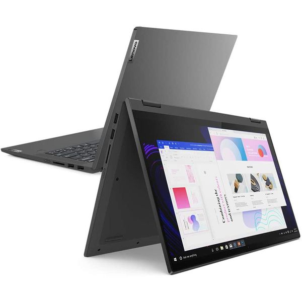 Notebook Lenovo 2 em 1 IdeaPad Flex 5i, Intel Core i5- 8GB RAM, 256GB SSD, Windows 10, 14" Full HD