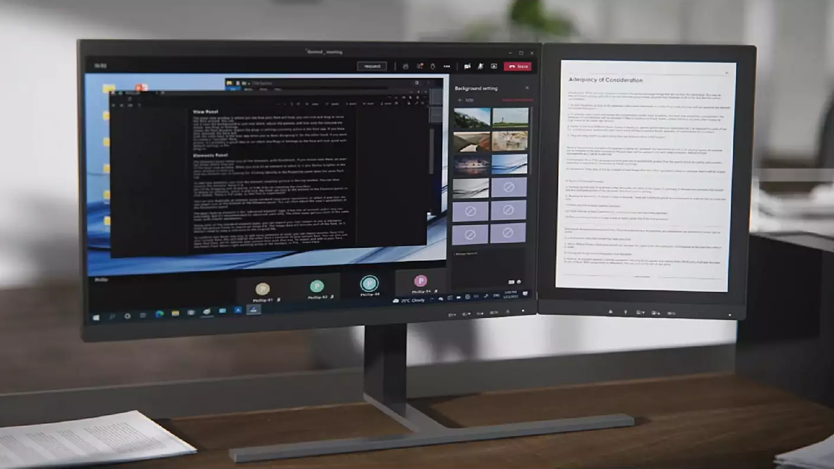 Novo monitor da Philips tem tela E-Ink acoplada - Canaltech