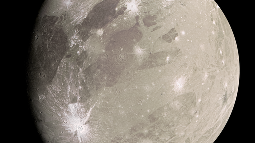 Telescópio Hubble revela vapor d'água na atmosfera da lua Ganimedes, de Júpiter