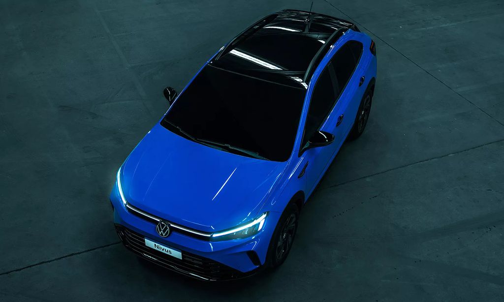 VW Nivus 2025 visto de cima