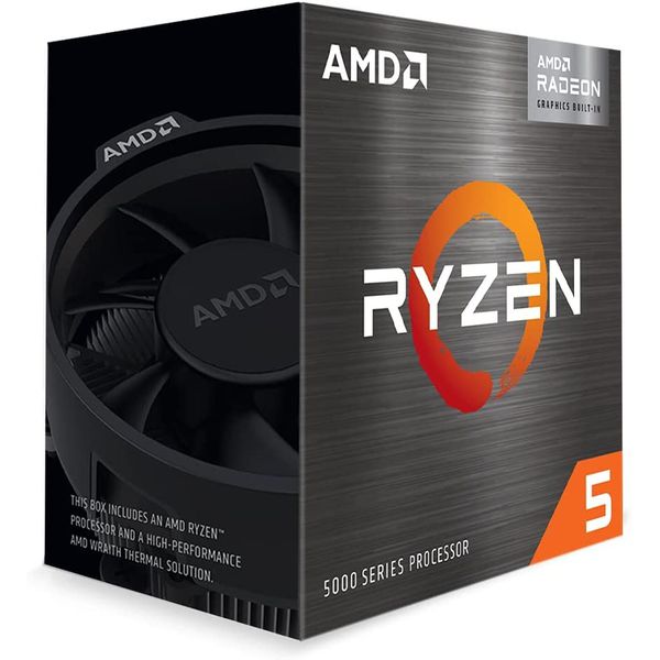Processador AMD Ryzen 5 5600G 3.9 até 4.4GHZ 19MB AM4 Wraith Stealth Radeon - PN:100-100000252BOX