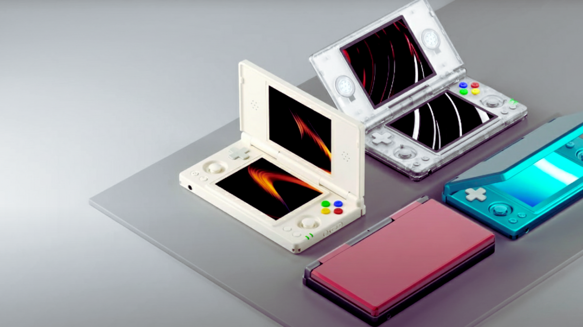 Olha o processinho: Anbernic anuncia clone do Nintendo DS para jogos ...