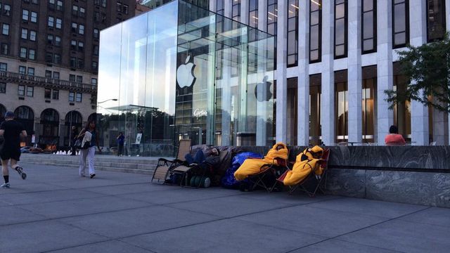 Loja da Apple já tem fila antes mesmo do iPhone 6 ser anunciado