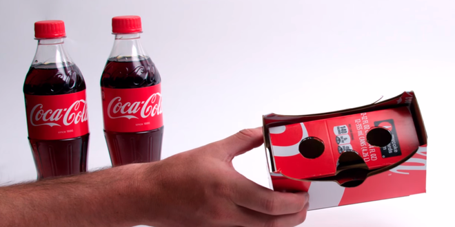 Coca-cola cardboard