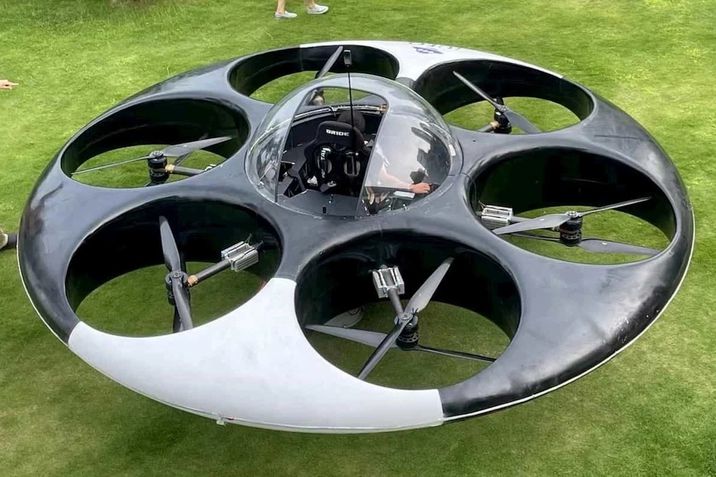 "Disco voador" tripulável - eVTOL