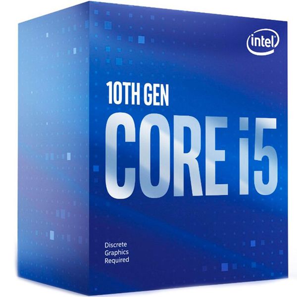 Processador Intel Core i5-10400F, Cache 12MB, 2.9GHz (4.3GHz Max Turbo), LGA 1200 [À VISTA]