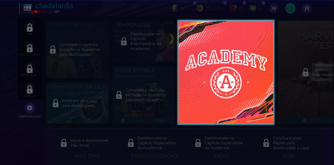 Aprenda sobre FIFA Mobile com a Academy (Imagem: André Magalhães/Captura de tela)