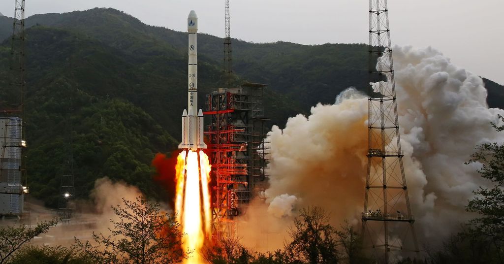 A missão Chang'4 sendo lançada com sucesso (Foto: VCG | Visual China Group | Getty Images)