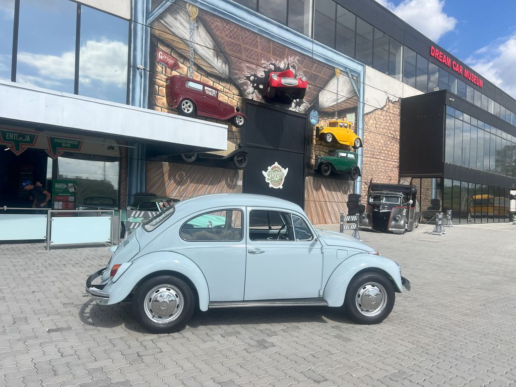 Fusca visto de lado