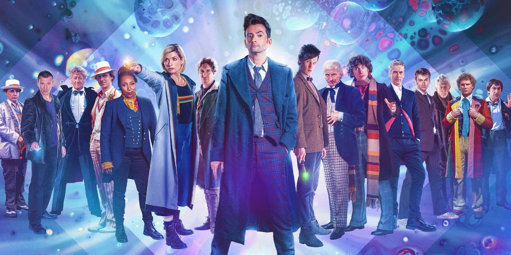 As várias versões do Doutor (Imagem: Disney+, BBC)