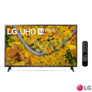 Smart TV 4K LG LED 65” com ThinQ AI, Google Assistente, Alexa, Controle Smart Magic e Wi-Fi - 65UP7550