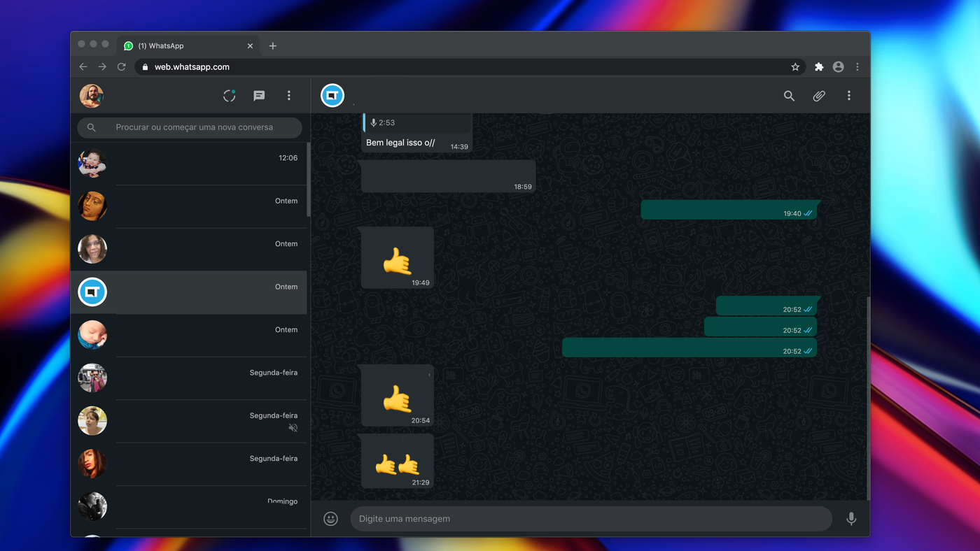 Como habilitar o modo escuro no WhatsApp Web e Desktop - Canaltech