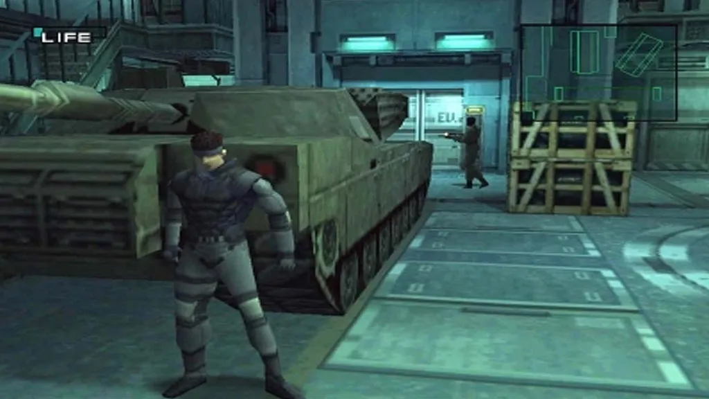 Metal Gear Solid deu um ar cinematográfico para os games (Imagem: Reprodução/Konami)