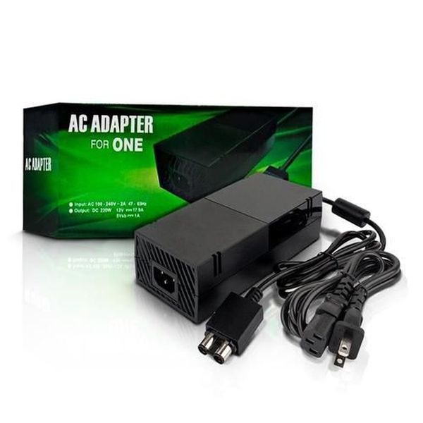 Fonte Xbox One Com Cabo De Força Bivolt 110V/220V - Ac Adapter [CUPOM]