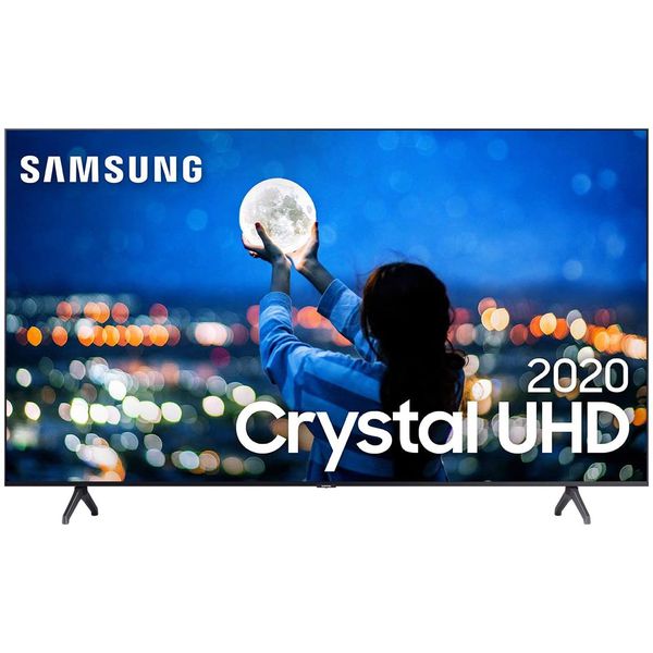 Smart TV LED 58" UHD 4K Samsung UN58TU7000GXZD Crystal UHD, HDR - 2020