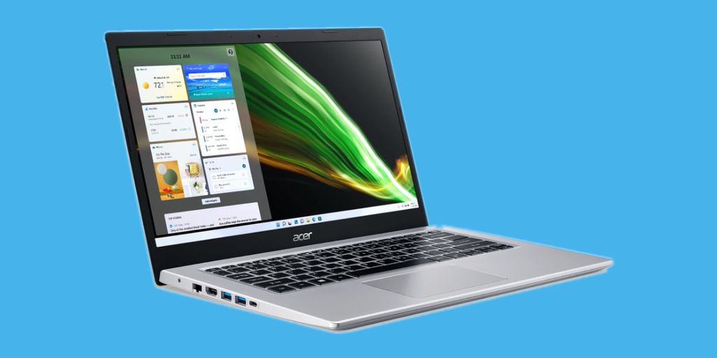 Por ter um processador de 12ª geração da Intel, o Acer Aspire 5 é um bom modelo para multi-tarefas (Imagem: Divulgação/Acer)