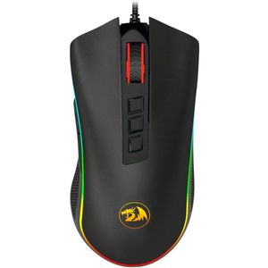Mouse Gamer Redragon Cobra, Chroma RGB, 10000DPI, 7 Botões, Preto - M711 V2 | CUPOM